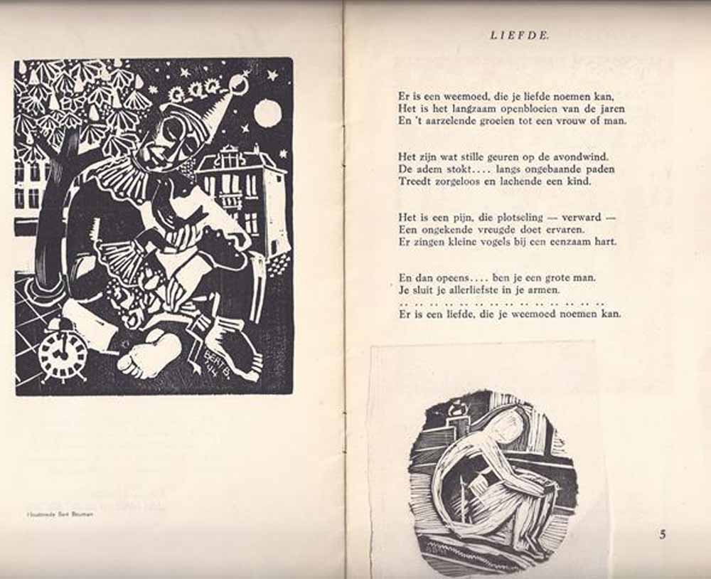 STEVENS, JAN/ ONDER PS. LOUIS DEN BOEF - Herfst in de Lente, Gedichten