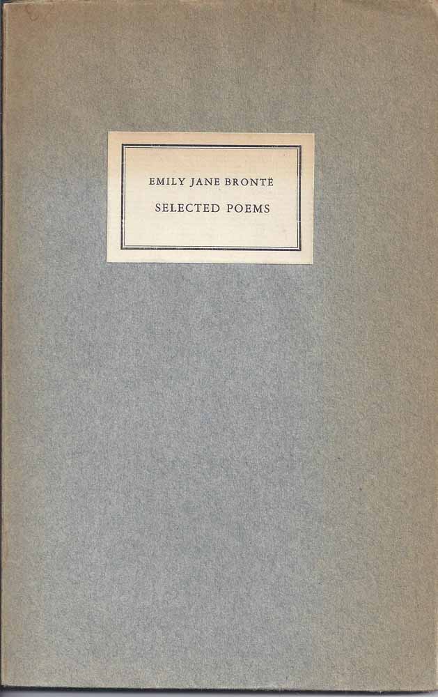 BRONT, EMILY JANE - Selected Poems