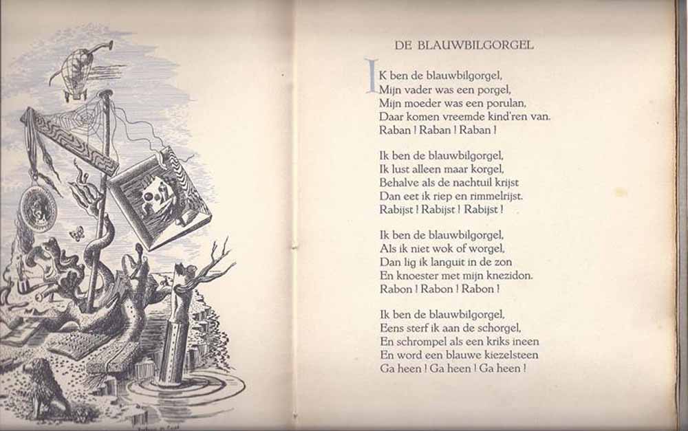 BUDDINGH', C. - Vier Gorgelrijmen