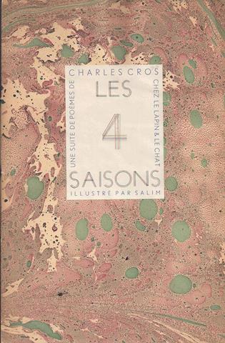 CROS, CHARLES - Les Quatres Saisons