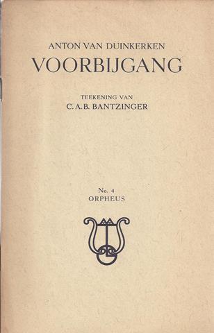 DUINKERKEN, ANTON VAN - Voorbijgang