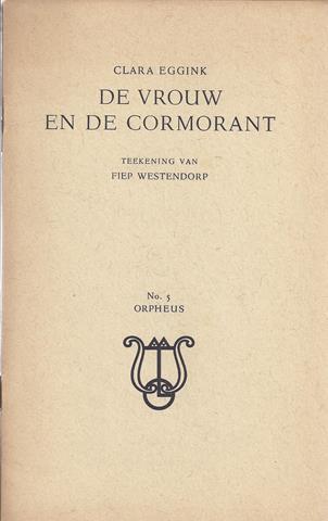 EGGINK, CLARA - De Vrouw En de Cormorant