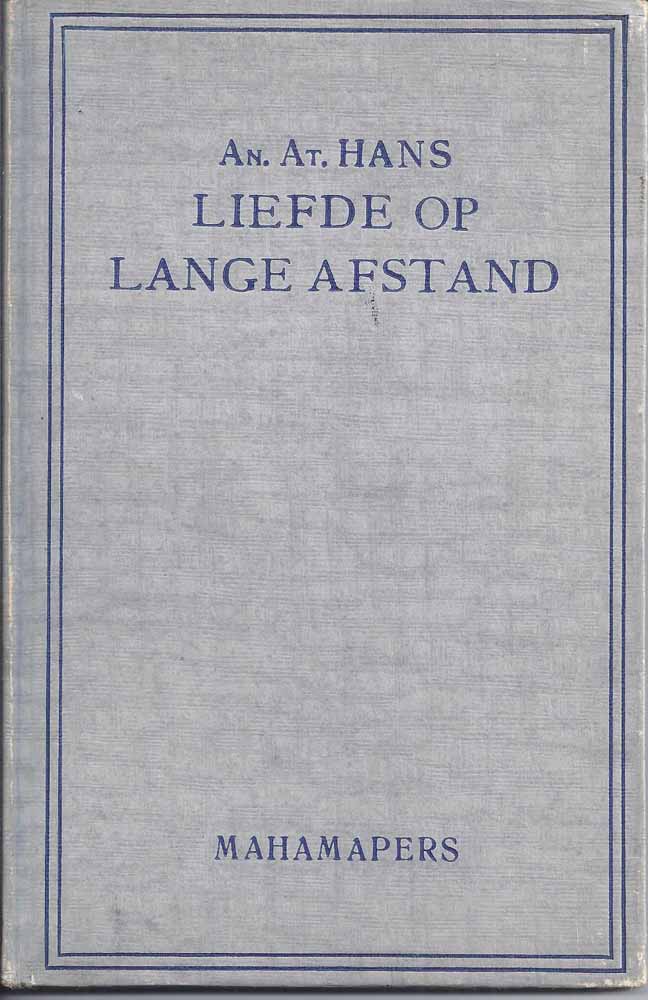 HANS, AN.AT./ PS. VOOR KLAAS VAN DER GEEST - Liefde Op Lange Afstand