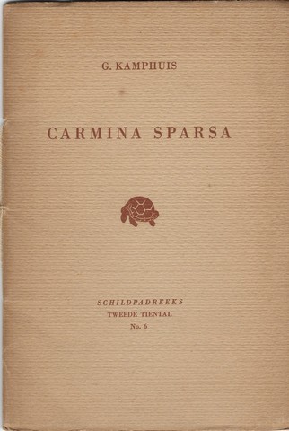 KAMPHUIS, G - Carmina Sparsa