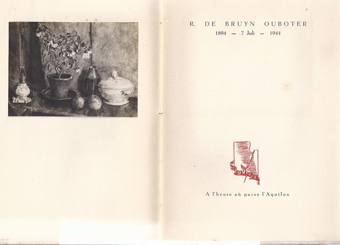 SJOLLEMA, JOOP - R. De Bruyn Ouboter 1894-7juli-1944