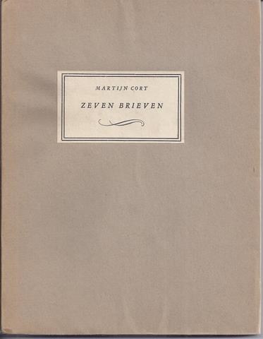 WOUDE, JOHAN V.D./ ONDER PS. MARTIJN CORT - Zeven Brieven