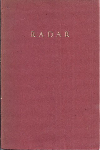 ACHTERBERG, GERRIT - Radar