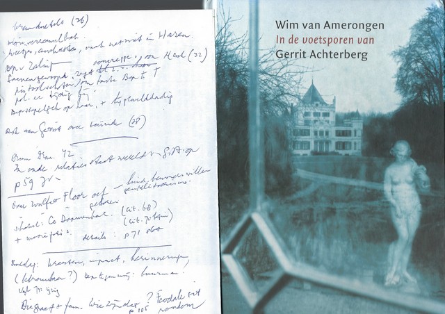 ACHTERBERG, GERRIT (OVER), DOOR WIM VAN AMERONGEN - In de Voetsporen Van Gerrit Achterberg