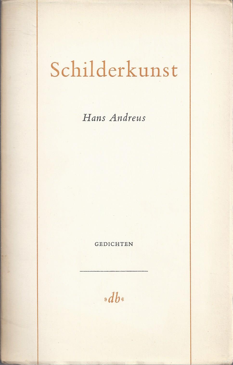 ANDREUS, HANS (1926-1977) - Schilderkunst