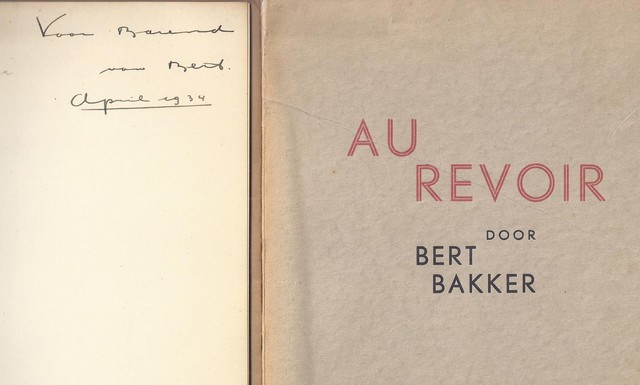 BAKKER, BERT - Au Revoir
