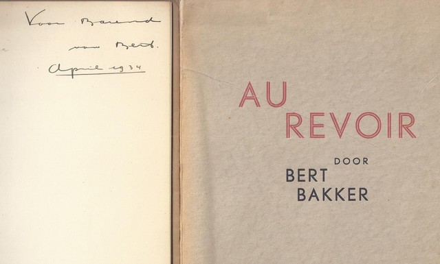 BAKKER, BERT - Au Revoir