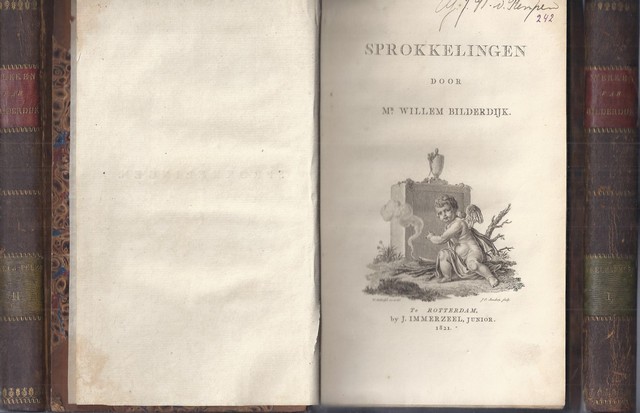 BILDERDIJK, MR.WM. (1756-1831) - Werken: Treurspelen I En II, Nl. Willem Van Holland + Elfriede En Kormak + Verhandeling over Treurspelen (Beide 1808) En Verder Sprokkelingen Van 1821