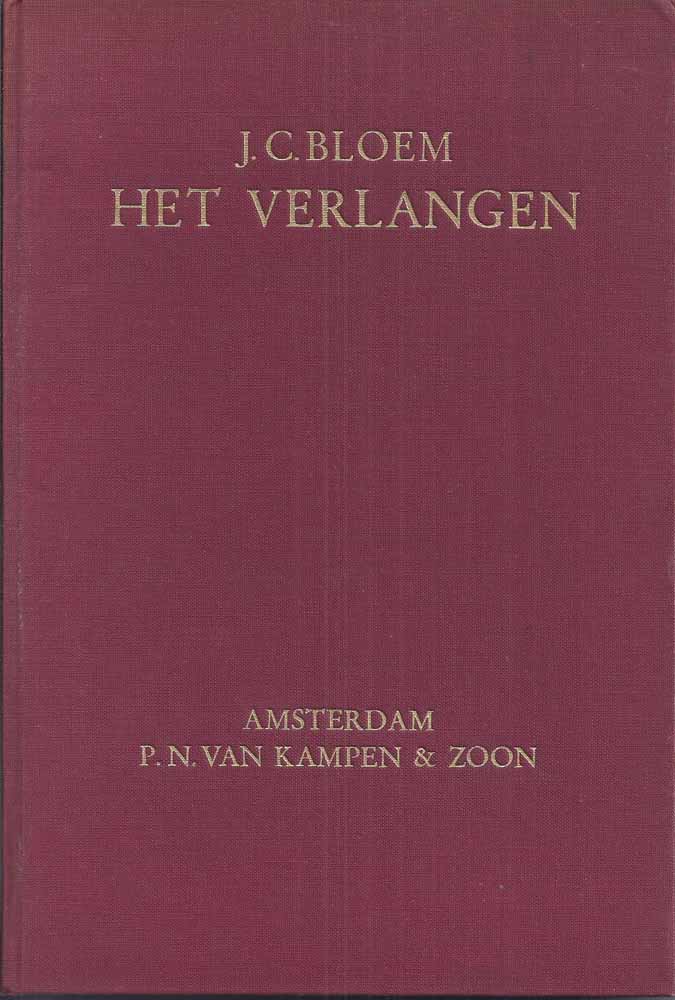 BLOEM, J.C. - Het Verlangen