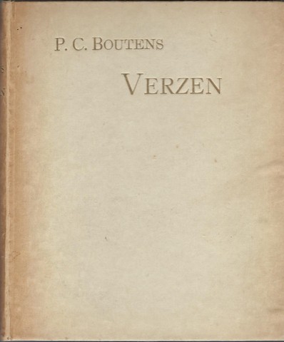 BOUTENS, P.C. (1870-1943) - Verzen