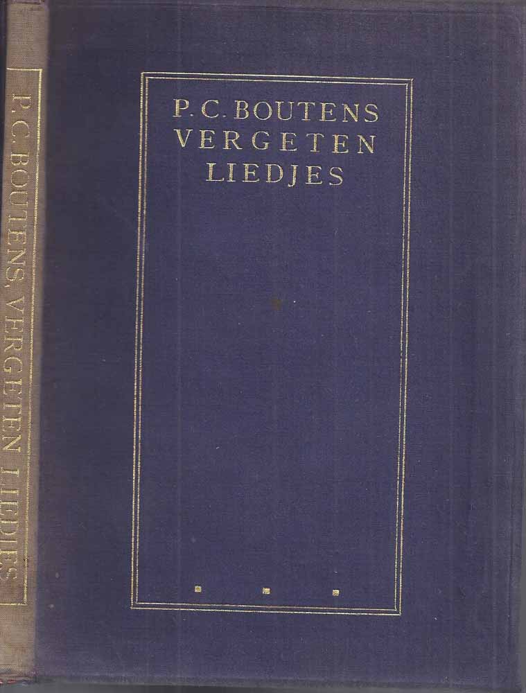 BOUTENS, P.C. - Vergeten Liedjes