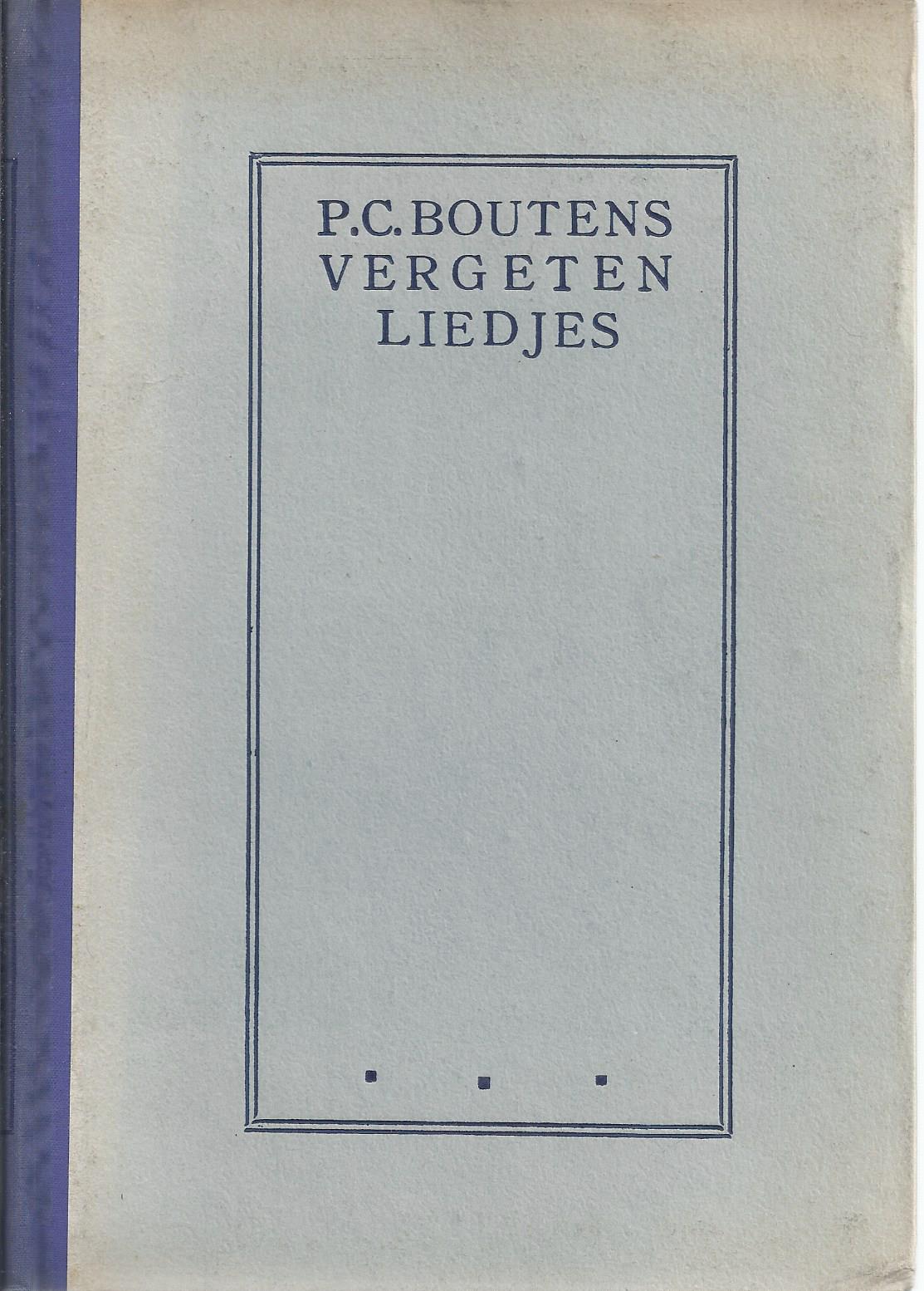 BOUTENS, P.C. - Vergeten Liedjes