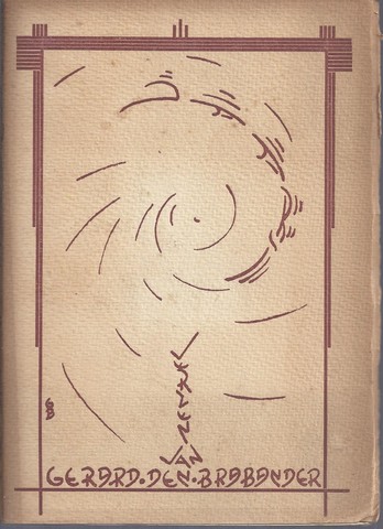 BRABANDER, GERARD DEN (1900-1968) - Vaart, Verzen Met Band-Ontwerp Van Den Dichter