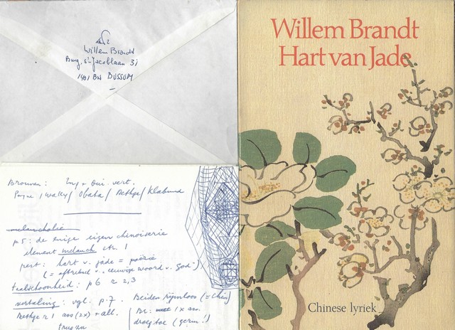BRANDT, WILLEM/ PS. VAN KLOOSTER, WIM.S.B.(1905-1981) - Hart Van Jade