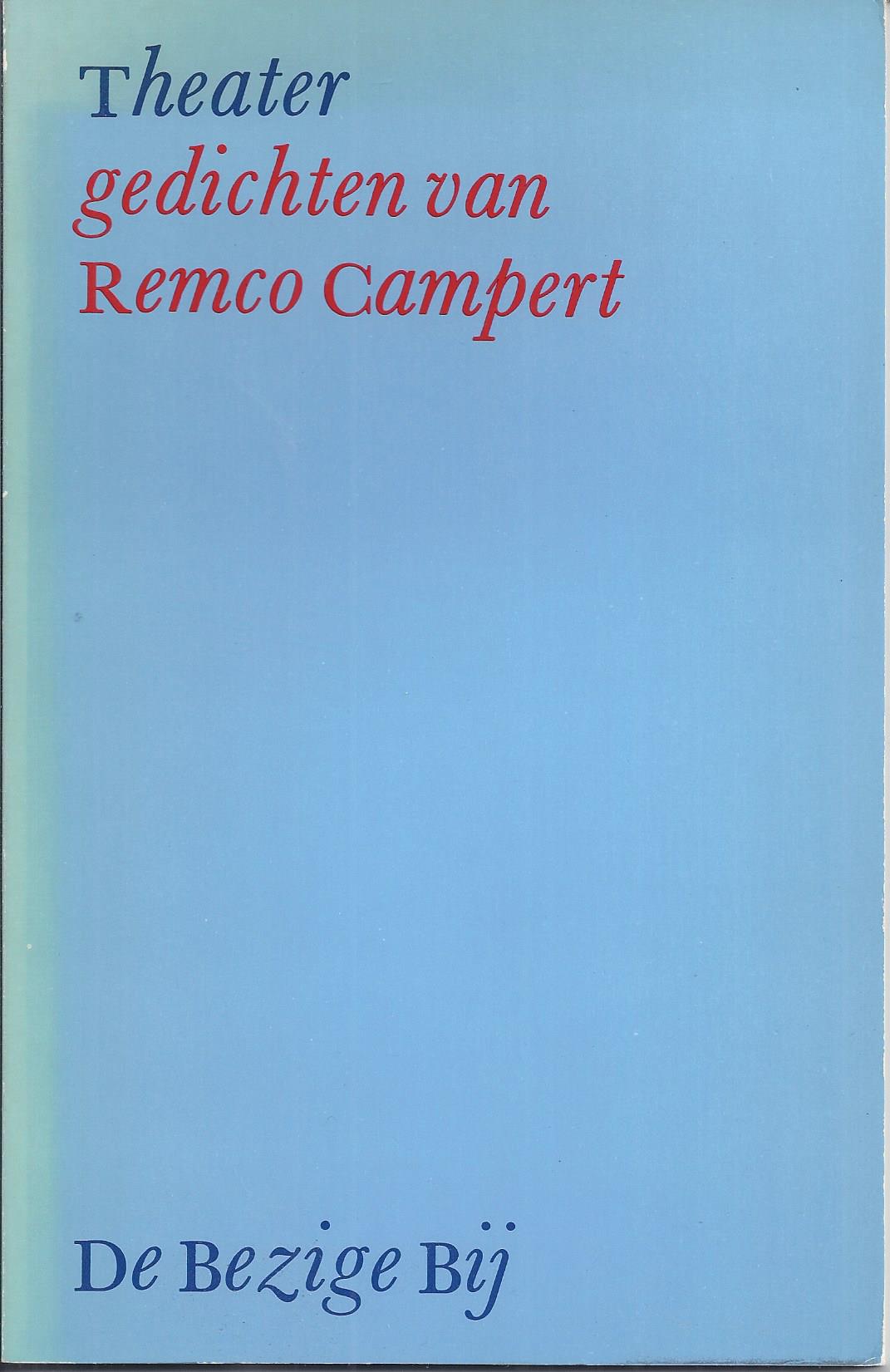 CAMPERT, REMCO (1929) - Theater, Gedichten