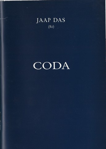 DAS, JAAP (1911-2005) - Coda