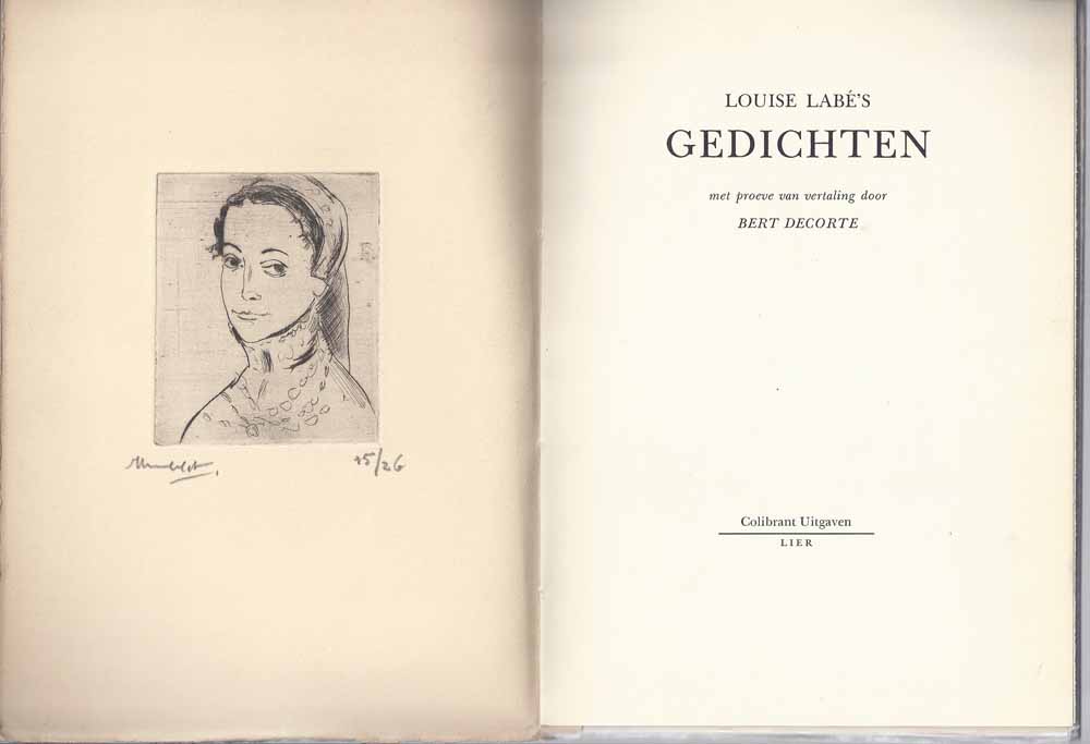 DECORTE, BERT VERTALER - Louise Lab's Gedichten