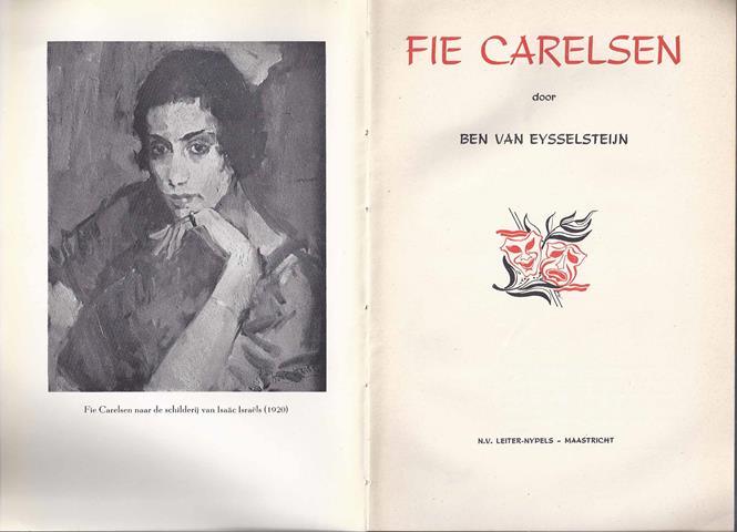 EYSSELSTEIJN, BEN VAN - Fie Carelsen