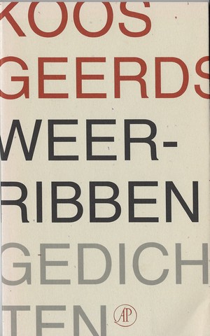 GEERDS, KOOS (1948) - Weerribben, Gedichten