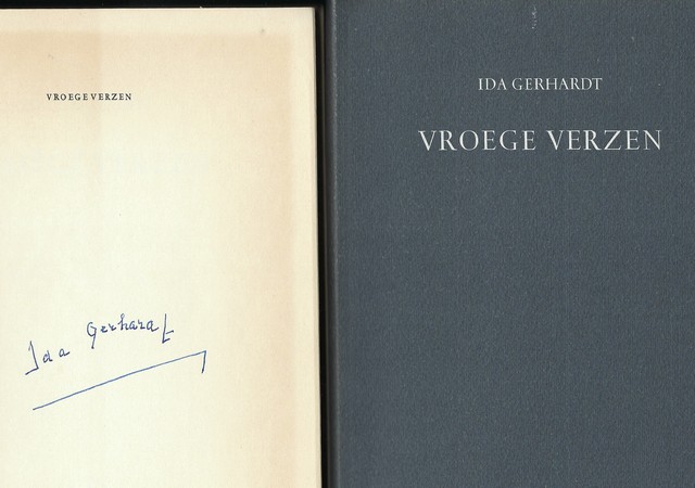 GERHARDT, IDA - Vroege Verzen