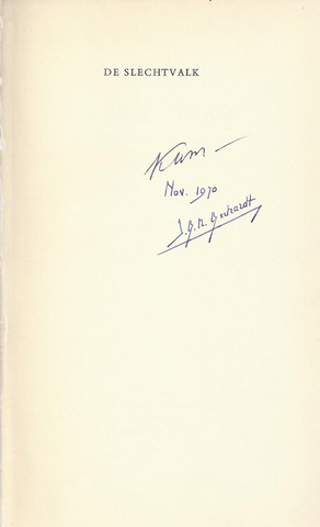 GERHARDT, IDA G.M. (1905-1997) - De Slechtvalk