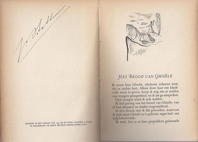 HATTUM, JAC. VAN - Het Brood Van Ghisle, Vertellingen