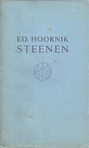 HOORNIK, ED. - Steenen, Gedichten