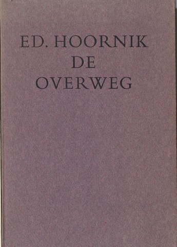 HOORNIK, ED. (1910-1970) - Vijf Gedichten