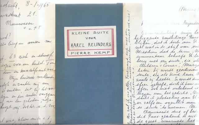 KEMP, PIERRE (1886-1967) - Kleine Suite Voor Karel Reijnders