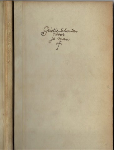 KUYLE, ALBERT; INL. DOORJ.SPELBRINK PR. (RECTOR VAN SANATOTRIUM B.& B.) - Grietje Schouten 1946 (Gestorven) Het Levensbeeld Van Een Marker Meisje