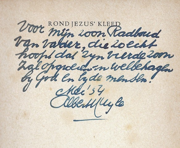 KUYLE, ALBERT; INL. DOOR PIETER VAN DER MEER VAN WALCHEREN - Rond Jezus' Kleed
