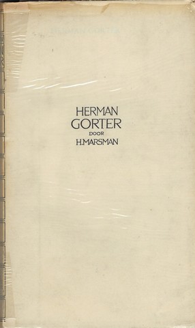MARSMAN, H. (1899-1940) - Herman Gorter
