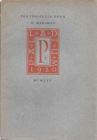 MARSMAN, H. - Penthesileia