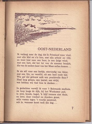 MAURICK, FRITS - Vrijheidsdromen Oost Nederland, Verzen