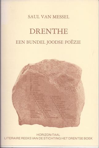 MESSEL, SAUL VAN - Drenthe, Een Bundel Joodse Pozie