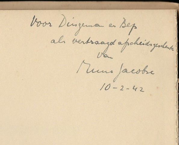 MUUS JACOBSE PS. VAN K.H.HEEROMA - Het Offer Des Heren