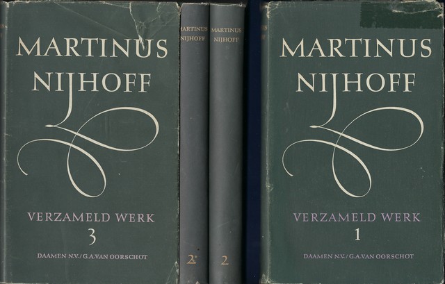 NIJHOFF, M.(1894-1953) - Verzameld Wer 4 Delen