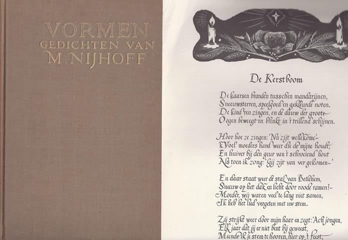 NIJHOFF, M. - Vormen, Gedichten