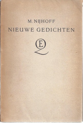 NIJHOFF, M. - Nieuwe Gedichten