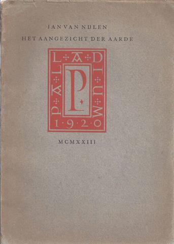 NIJLEN, JAN VAN - Het Aangezicht Der Aarde