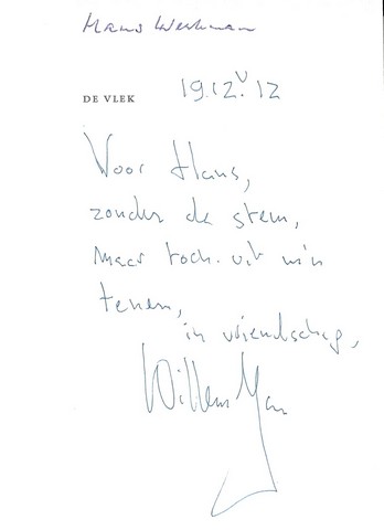 OTTEN, WILLEM JAN (1951) - De Vlek, Een Vertelling
