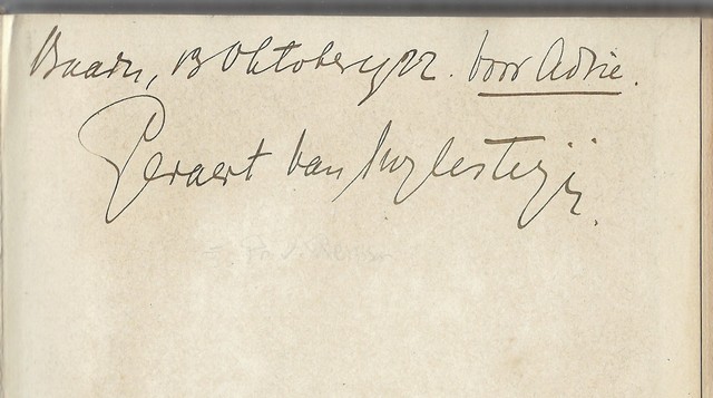 RENSSEN, P.VAN (1902-1936); ONDER PSEUDONIEM: GERAERT VAN SUYLESTEIJN - Liederen Van Een Vinder