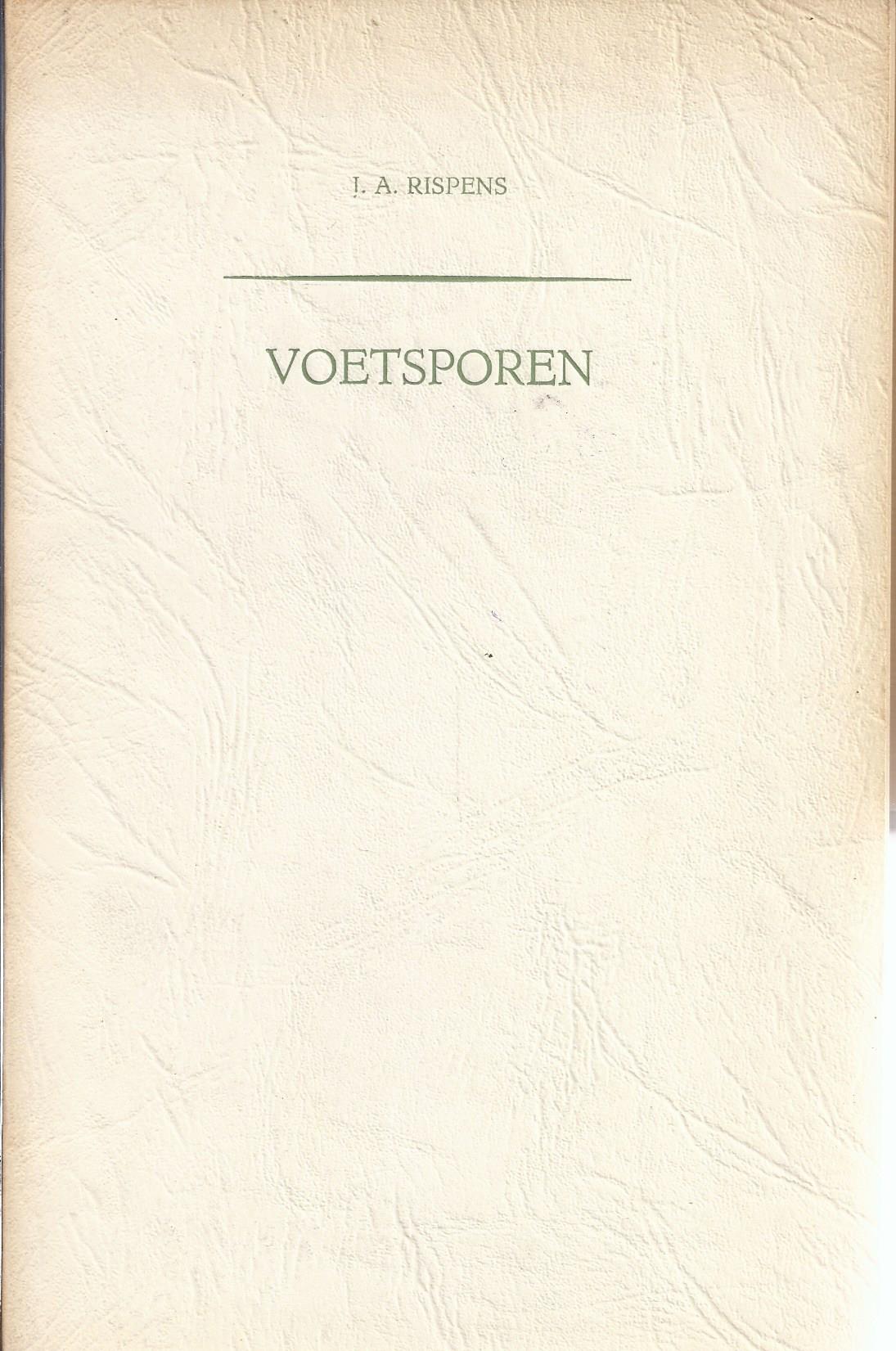 RISPENS, J.A. (1889-1962) - Voetsporen