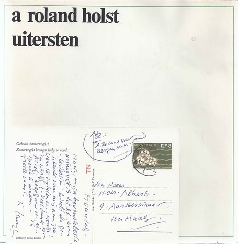 ROLAND HOLST, A.(1888-1976) - Uitersten