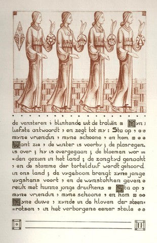 SALOMO - Het Hooglied Van Salomo Verlicht En Versierd Door B.A. Van Der Leck En P.J. C Klaarhamer