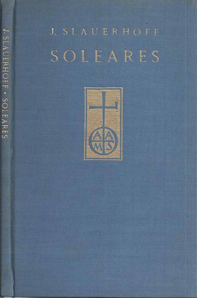 SLAUERHOFF, J. (1898-1936) - Soleares (Gedichten)